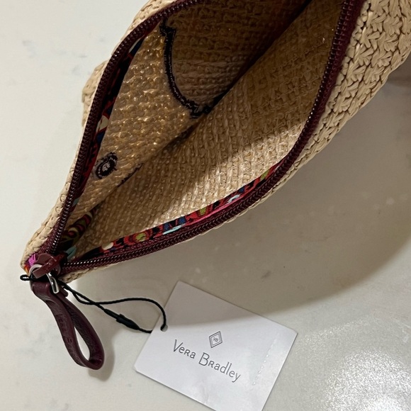 Vera Bradley Tan Fish Design Clutch - Picture 4 of 8